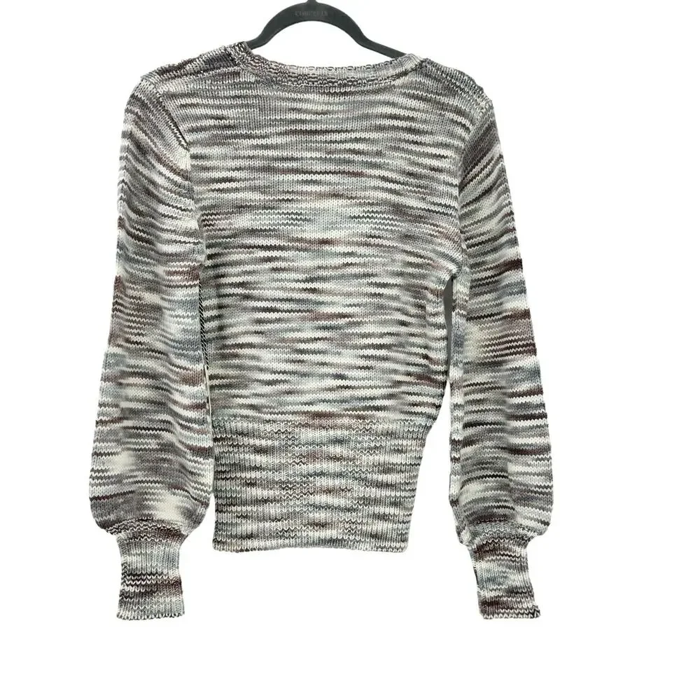 St. Roche Stormy 100% Marino Wool Pullover Sweater Size S NWT